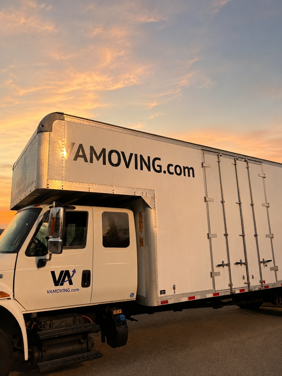 VA Moving truck